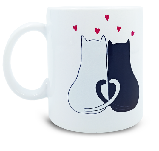 Taza Gatos Enamorados