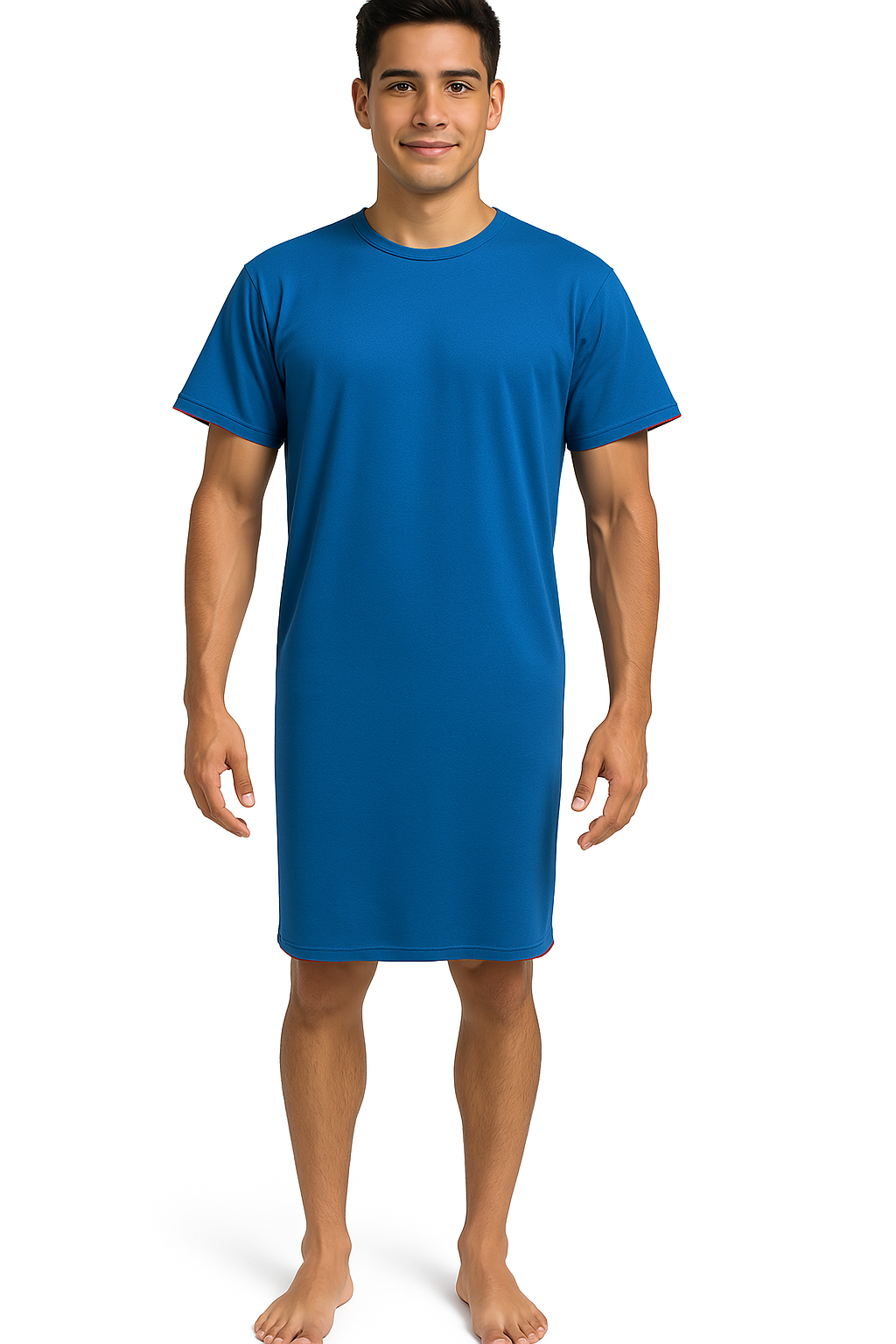 Camisón repelente polly unisex cerúleo