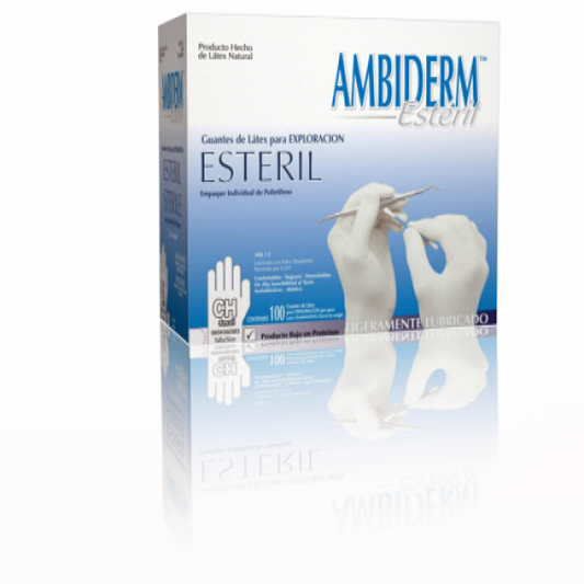 Ambiderm Sterile Latex Gloves