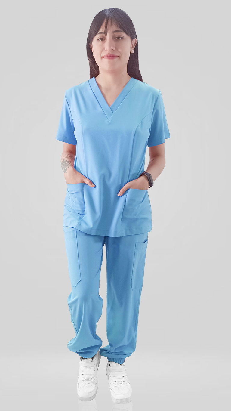 Repellent Surgical Uniform for Women with Hat LALEO Polly