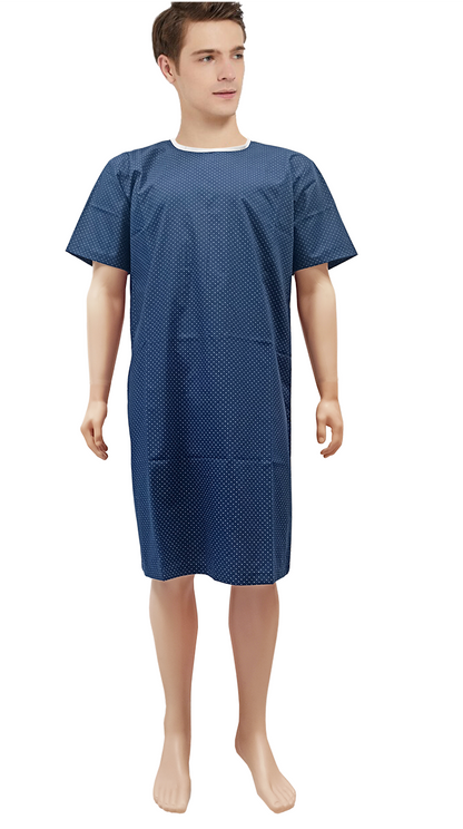 Patient Nightgown with Daisy Print