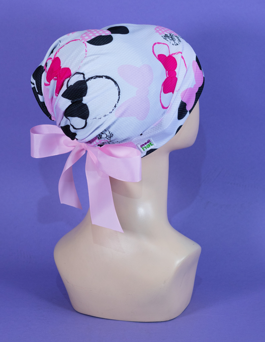 Gorro Dama Minnie Mouse Rosa