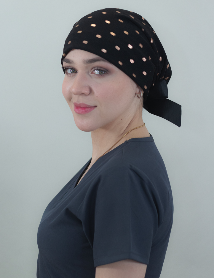 Gorro Dama Golden Brush Negro