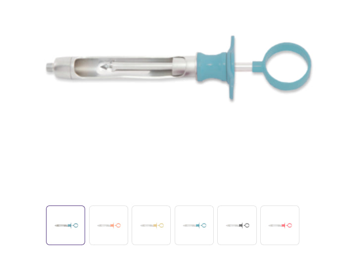 Jeringa carpule con suctor TBS