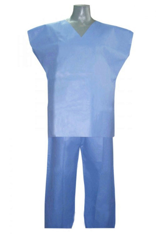 Surgeon kit. Disposable sleeveless pajamas