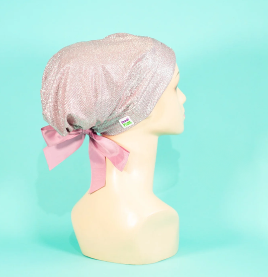 Gorro Dama Shiny Pink