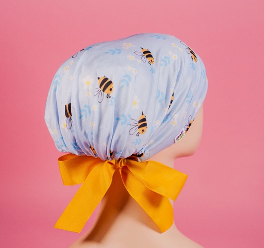 Gorro Dama Abejitas Pastel