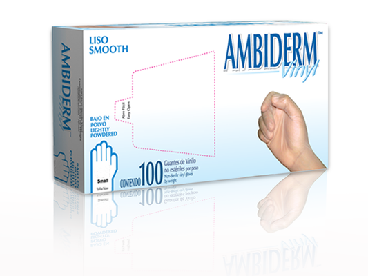 Ambiderm Vinyl Gloves