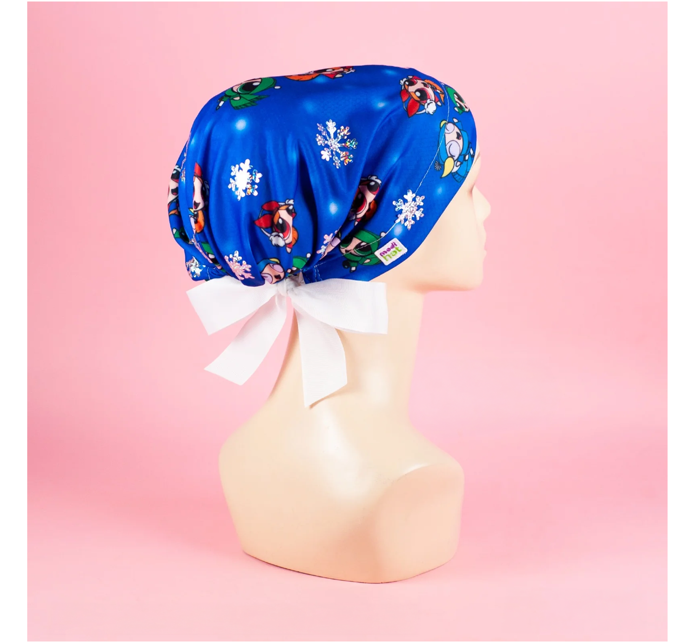 Gorro Dama Navideño: Chicas Súper Poderosas Nieve Holograma