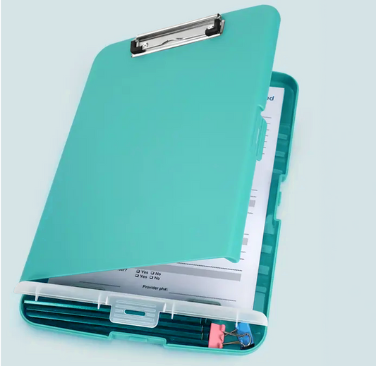 Carpeta portadocumentos Verde Agua