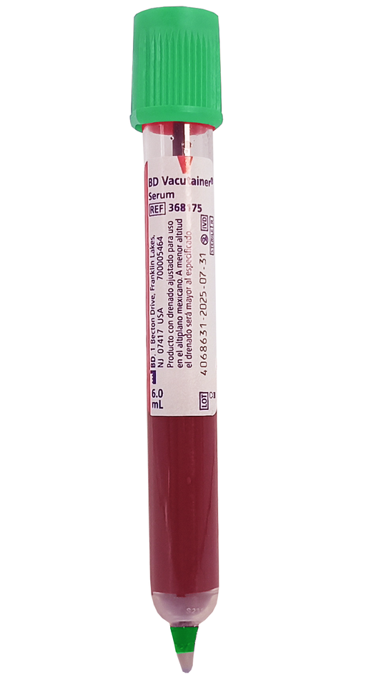 Pluma Tubo de Muestra 02 Tinta Verde