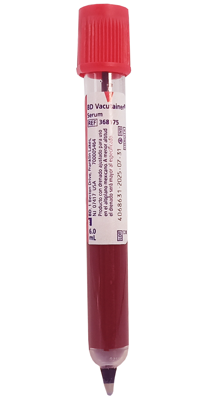Pluma Tubo de Muestra 04 Tinta Negra