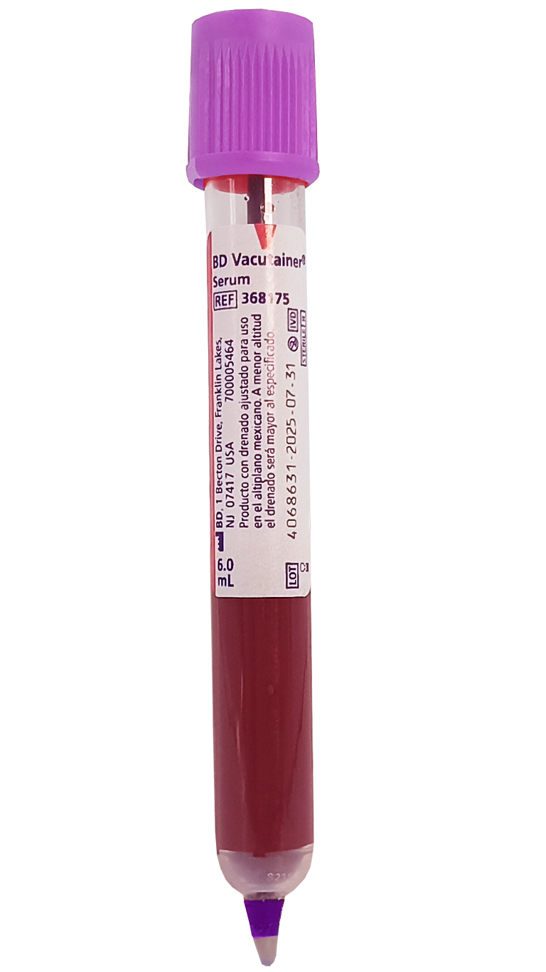 Pluma Tubo de Muestra 05 Tinta Morada