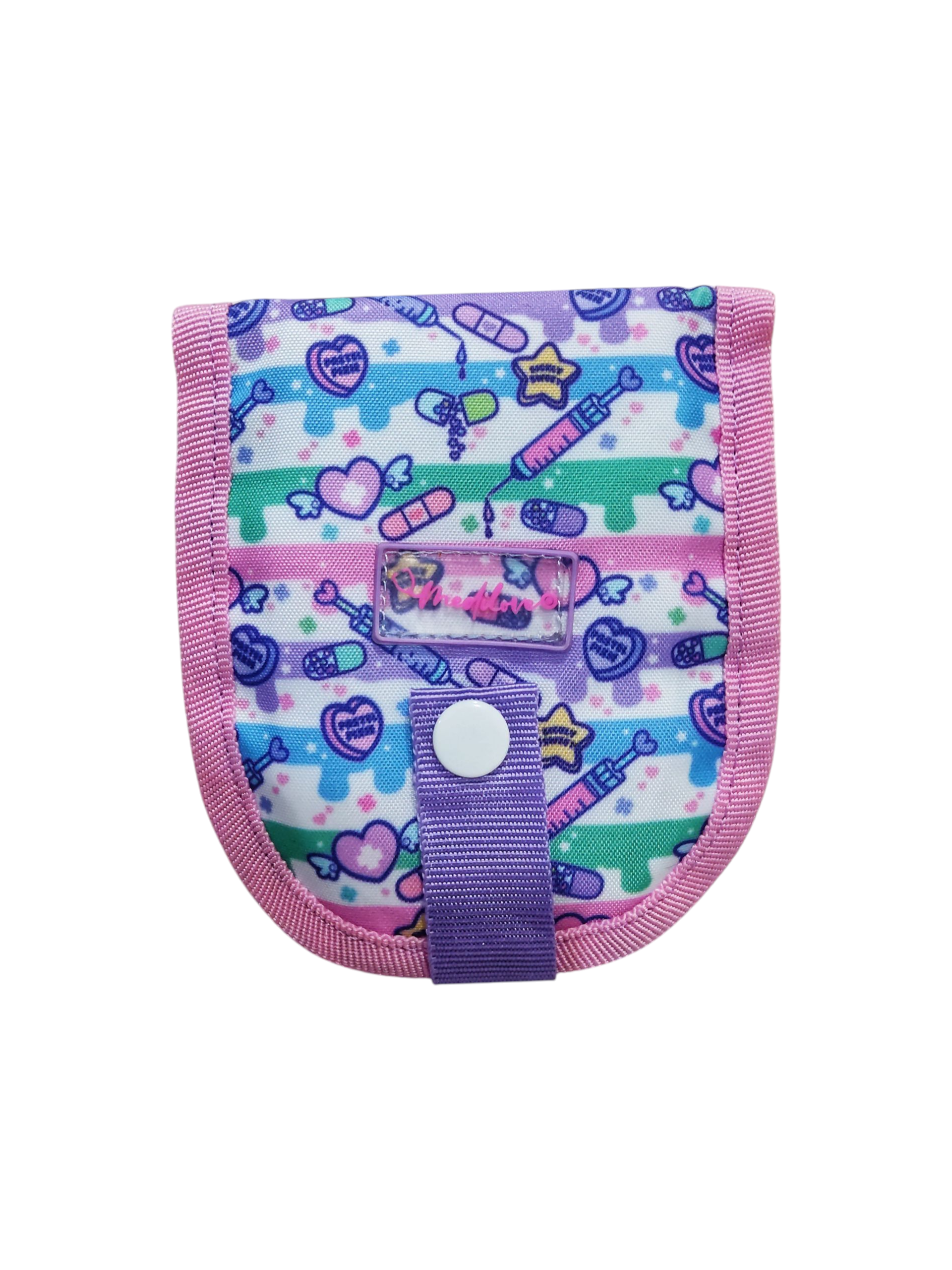 Salva bolsillos pastel orillas rosa