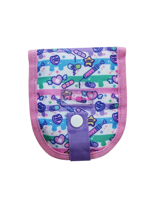 Salva bolsillos pastel orillas rosa