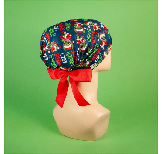 Gorro Dama Navideño: Stitch Grinch