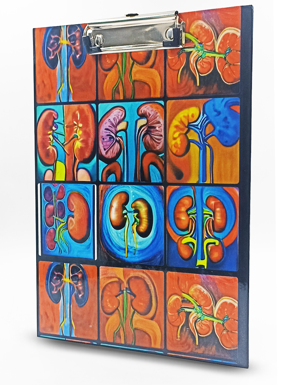 Tabla porta papel pulmones