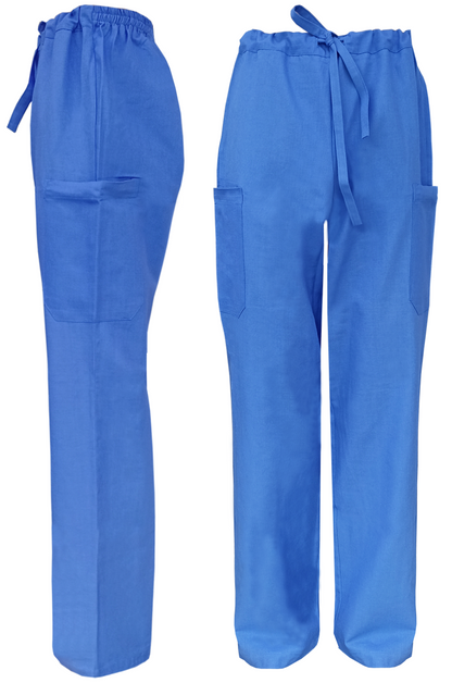 Unisex surgical uniform with cap and face mask